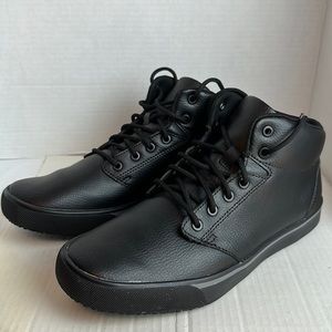 Tred Safe Leather Boot Slip Resistant Mens Black Size 9